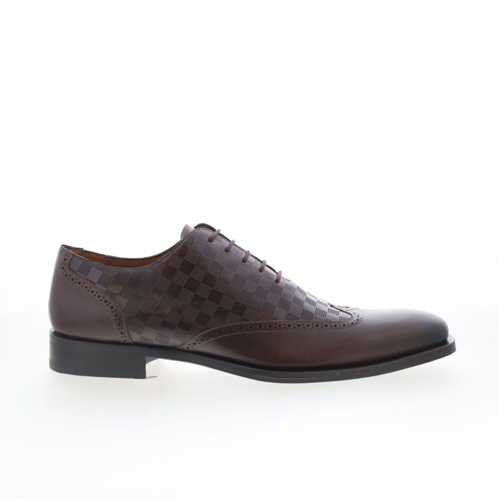 Mezlan Mens Mez Wingtip Brown Shoes (NWT)